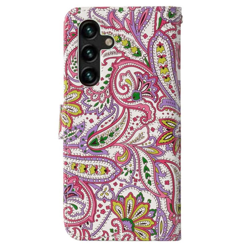 Kožna Futrola Samsung Galaxy S23 5G Stil Od Kašmira S Remenom