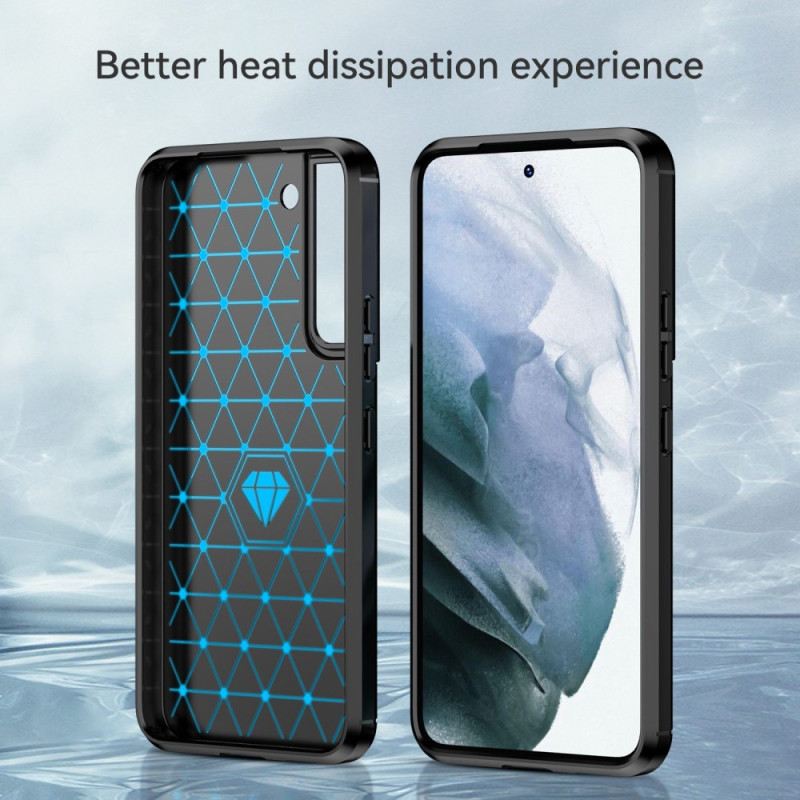 Maskica Samsung Galaxy S23 5G Brušena Karbonska Vlakna