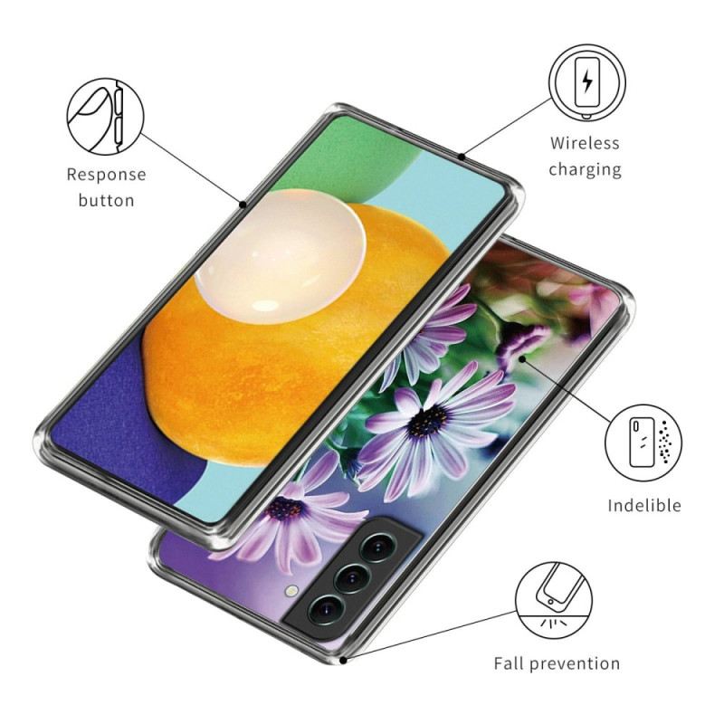 Maskica Samsung Galaxy S23 5G Cvjetni Silikon