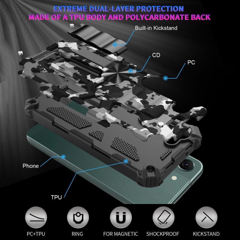 Maskica Samsung Galaxy S23 5G Kamuflažna Uklonjiva Podrška