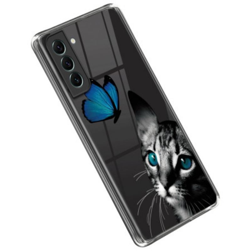 Maskica Samsung Galaxy S23 5G Mačka I Leptir