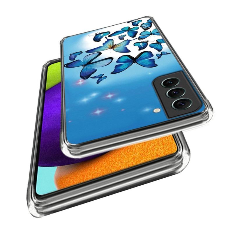 Maskica Samsung Galaxy S23 5G Plavi Leptiri