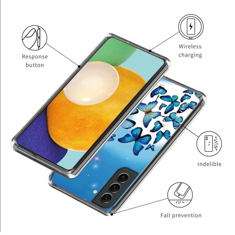 Maskica Samsung Galaxy S23 5G Plavi Leptiri