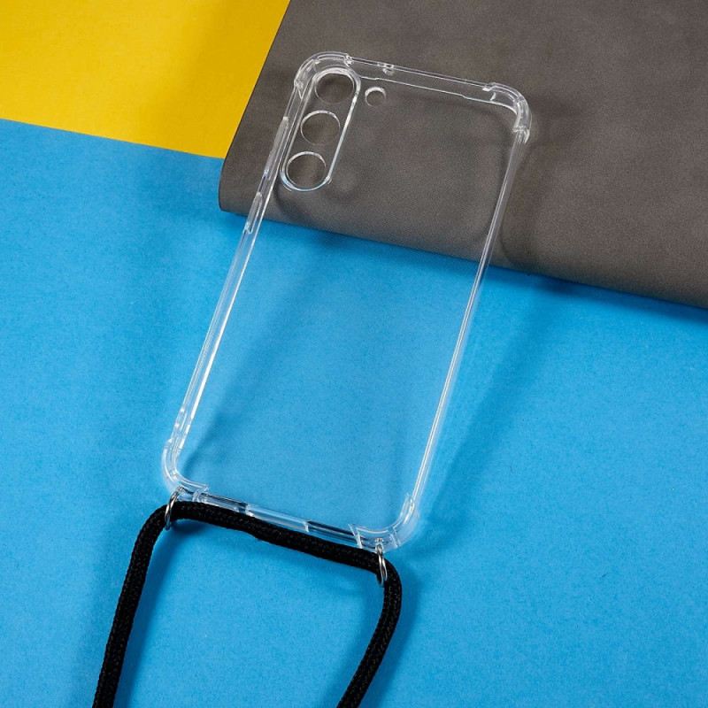Maskica Samsung Galaxy S23 5G Prozirno S Užetom