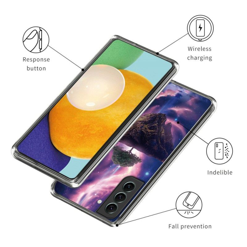 Maskica Samsung Galaxy S23 5G Silikonsko Futurističko Drvce