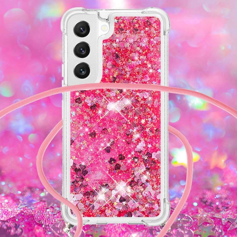 Maskica Samsung Galaxy S23 5G Šljokice S Uzicom