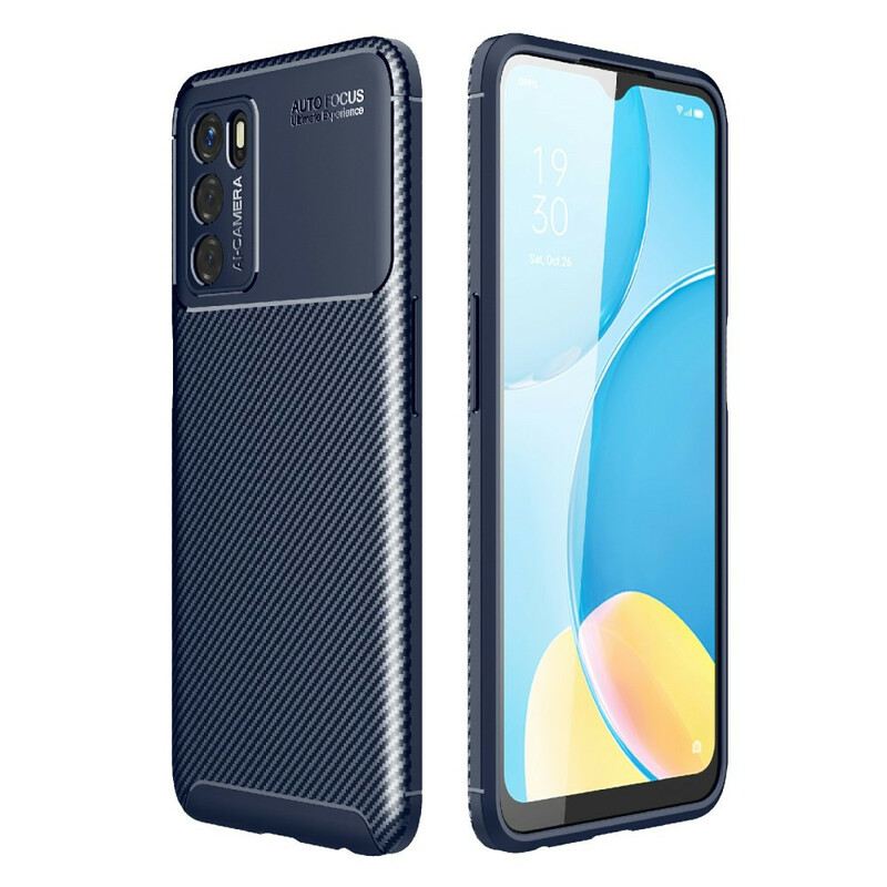 Maskica Oppo A16 / A16s Fleksibilna Tekstura Karbonskih Vlakana