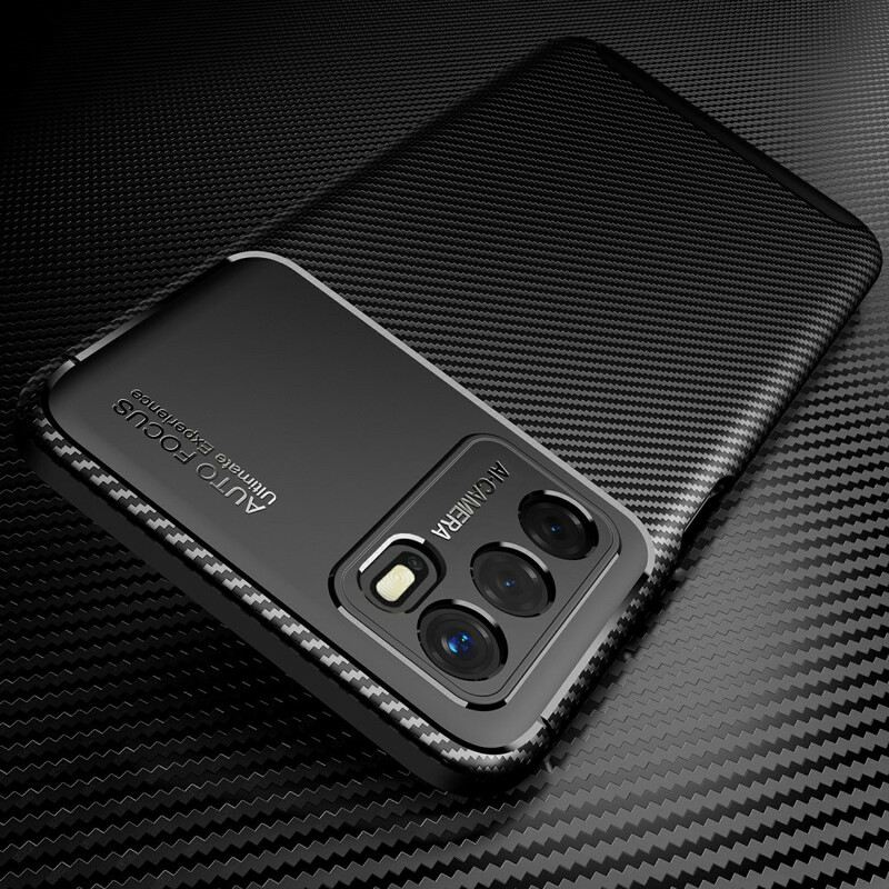 Maskica Oppo A16 / A16s Fleksibilna Tekstura Karbonskih Vlakana