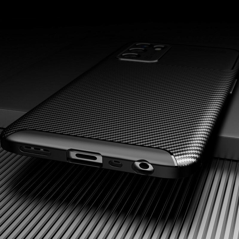 Maskica Oppo A16 / A16s Fleksibilna Tekstura Karbonskih Vlakana