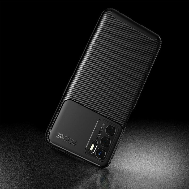 Maskica Oppo A16 / A16s Fleksibilna Tekstura Karbonskih Vlakana