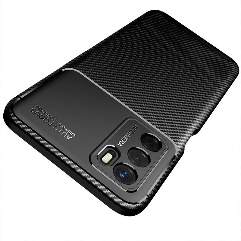 Maskica Oppo A16 / A16s Fleksibilna Tekstura Karbonskih Vlakana
