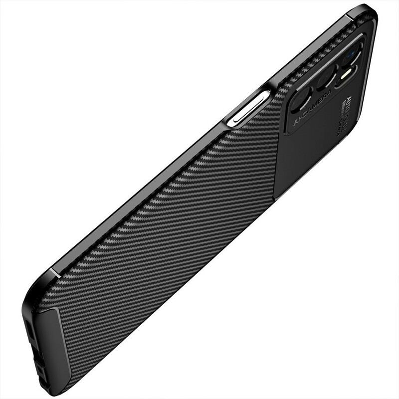 Maskica Oppo A16 / A16s Fleksibilna Tekstura Karbonskih Vlakana