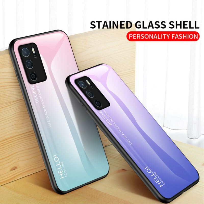 Maskica Oppo A16 / A16s Kaljeno Staklo Pozdrav
