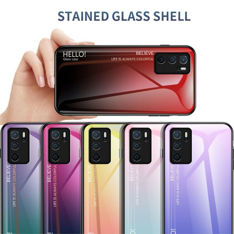 Maskica Oppo A16 / A16s Kaljeno Staklo Pozdrav