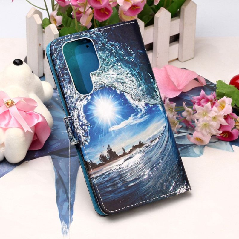 Kožna Futrola Samsung Galaxy S23 Ultra 5G Voli Val