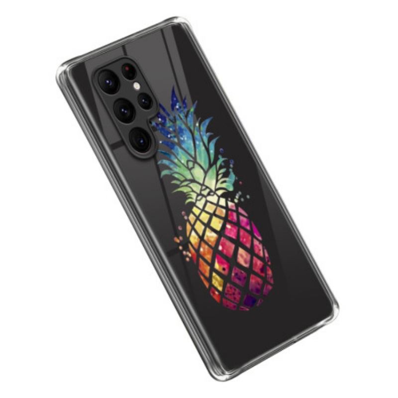 Maskica Samsung Galaxy S23 Ultra 5G Prozirni Ananas
