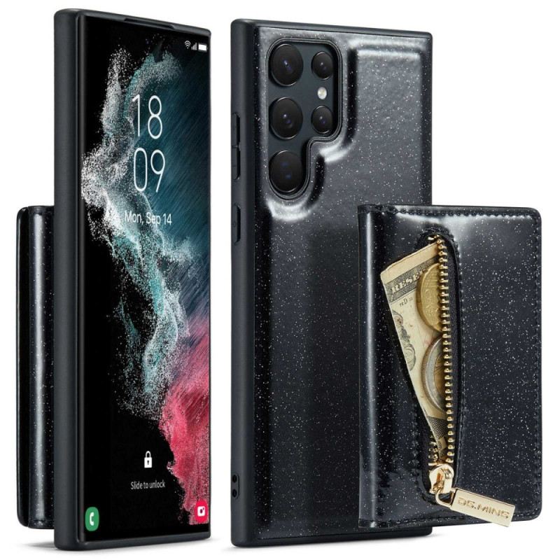 Maskica Samsung Galaxy S23 Ultra 5G Svjetlucavi Odvojivi Držač Za Kartice