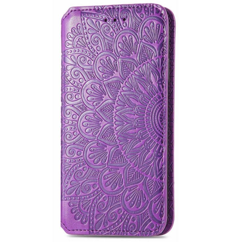 Flip Futrola iPhone 14 Pro Max Kožna Futrola Plemenski Listovi