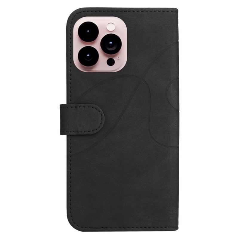 Kožna Futrola iPhone 14 Pro Max Dvobojni Remen