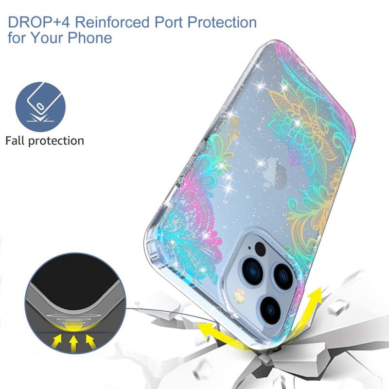 Maskica iPhone 14 Pro Max Bešavno Cvijeće