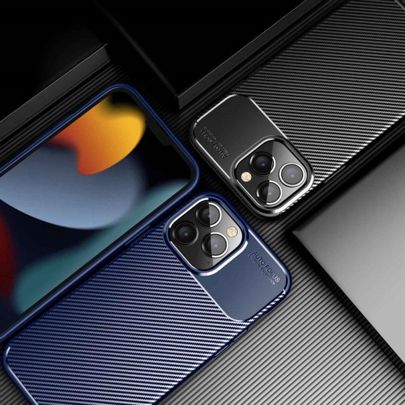 Maskica iPhone 14 Pro Max Fleksibilna Karbonska Vlakna