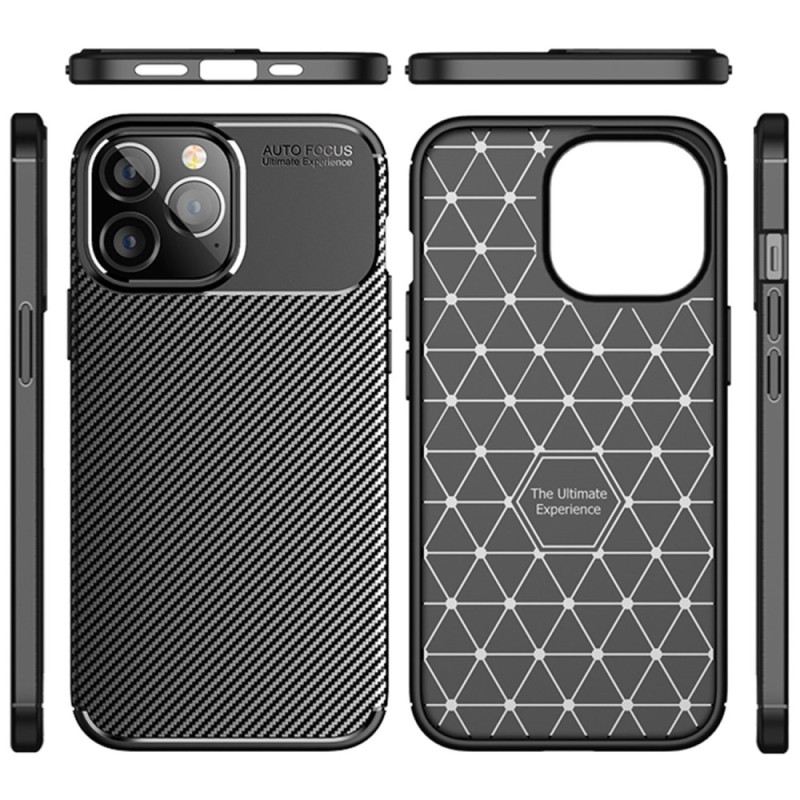 Maskica iPhone 14 Pro Max Fleksibilna Karbonska Vlakna