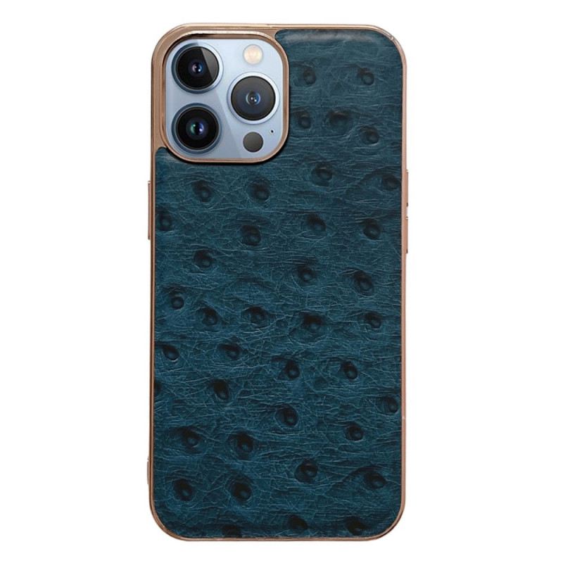 Maskica iPhone 14 Pro Max Teksturirana Prava Koža