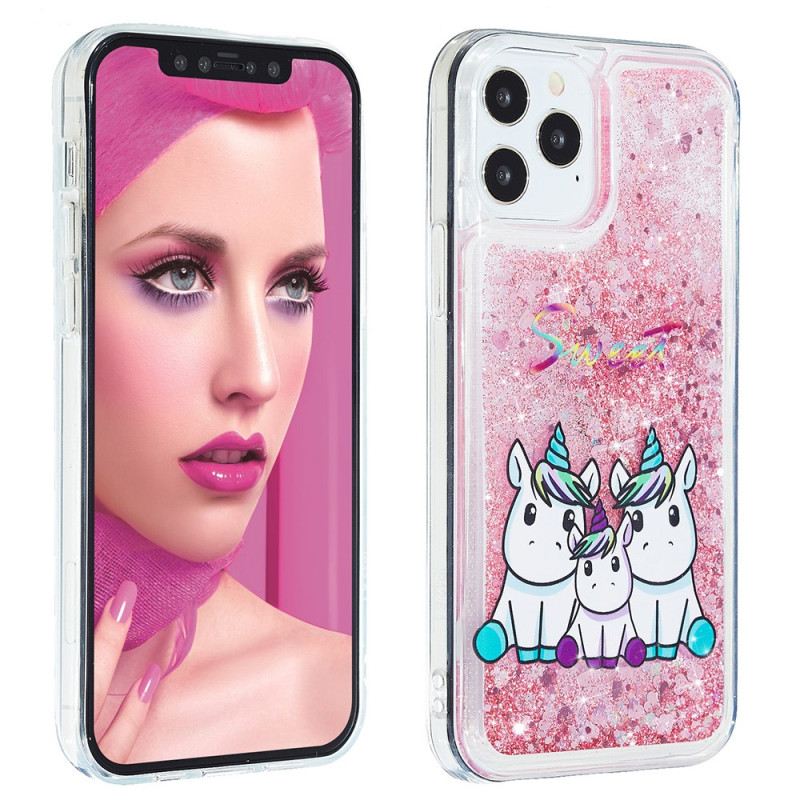 Maskica iPhone 15 Pro Svjetlucavi Jednorog