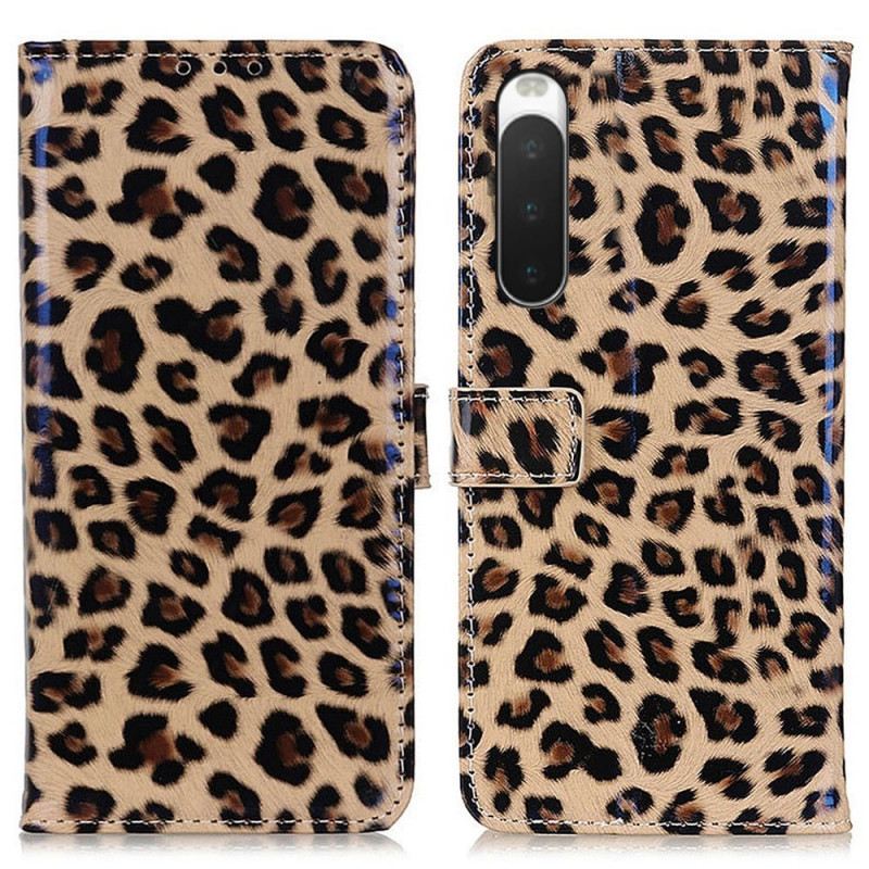 Futrola Sony Xperia 10 IV Efekt Leopardove Kože