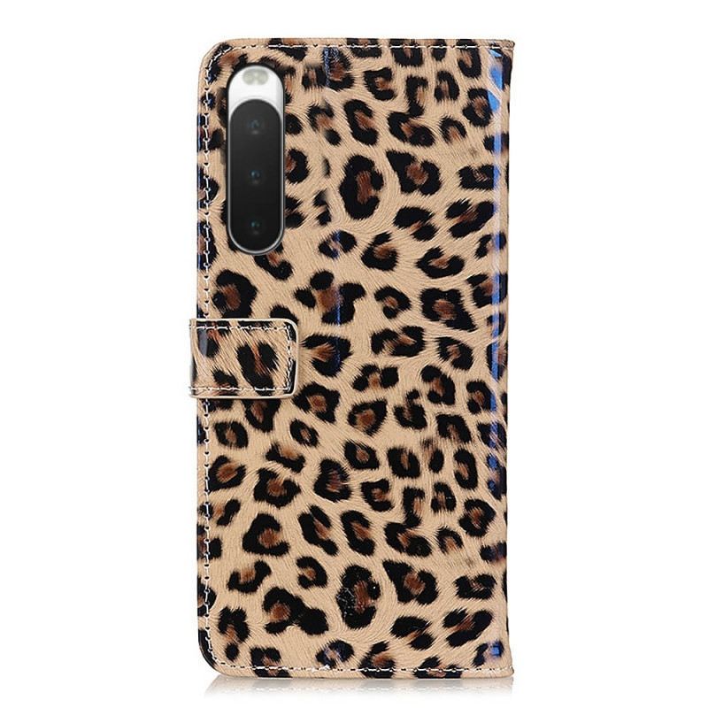 Futrola Sony Xperia 10 IV Efekt Leopardove Kože