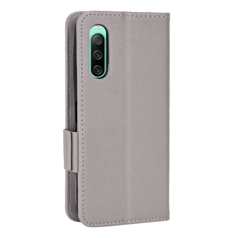 Kožna Futrola Sony Xperia 10 IV Finesse Dvostruka Kopča