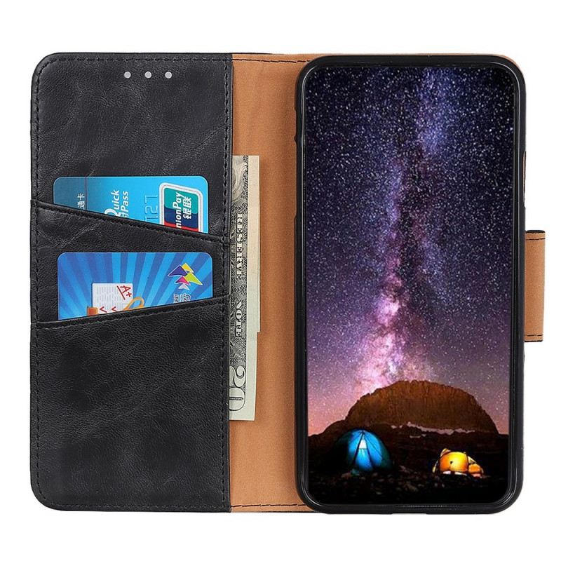 Kožna Futrola Sony Xperia 10 IV Vintage Kopča Od Podijeljene Kože