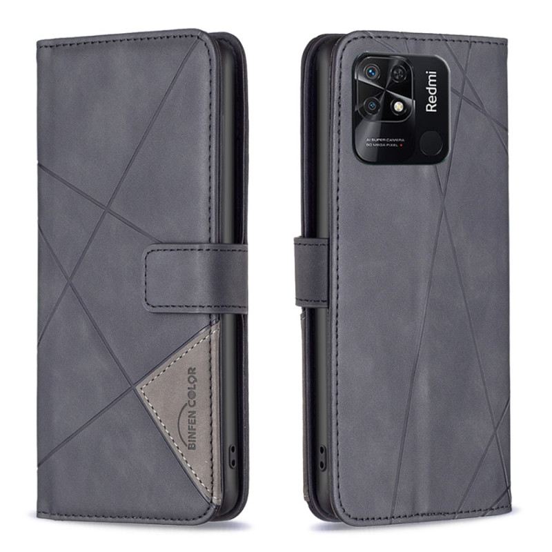 Kožna Futrola Xiaomi Redmi 10C Binfen Boja Dijamanti
