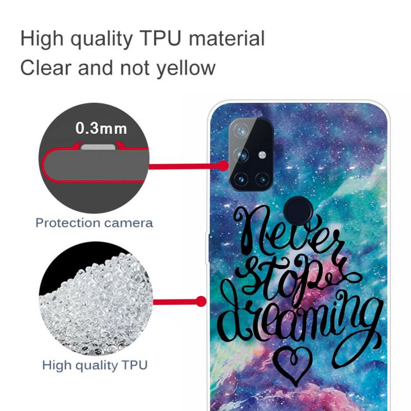 Maskica OnePlus Nord N10 Nikad Ne Prestani Sanjati