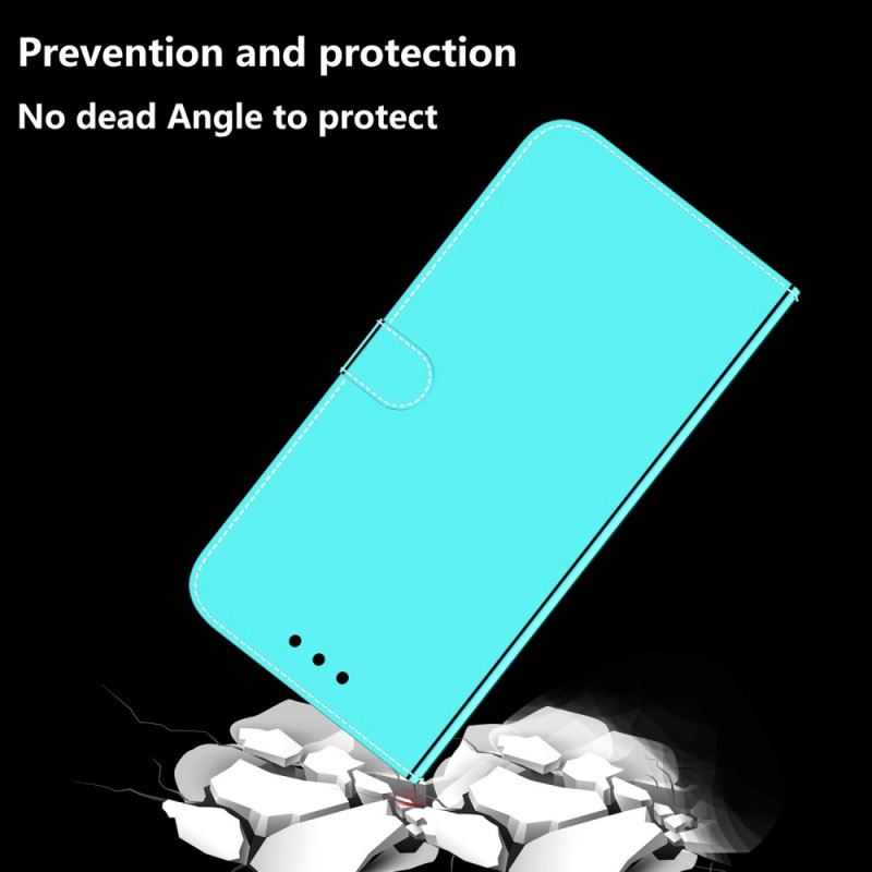 Futrola OnePlus Nord N100 Poklopac Ogledala Od Umjetne Kože