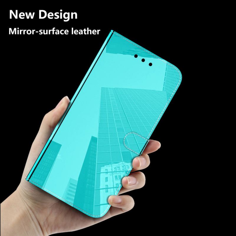 Futrola OnePlus Nord N100 Poklopac Ogledala Od Umjetne Kože