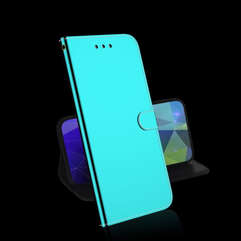 Futrola OnePlus Nord N100 Poklopac Ogledala Od Umjetne Kože