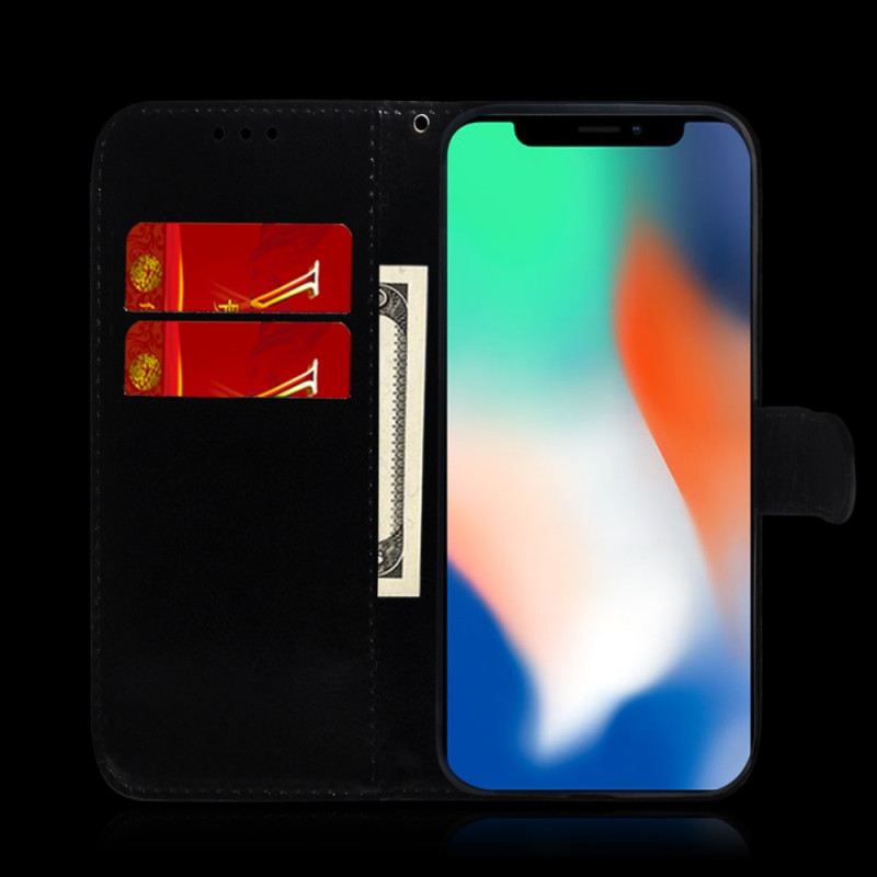 Futrola OnePlus Nord N100 Poklopac Ogledala Od Umjetne Kože