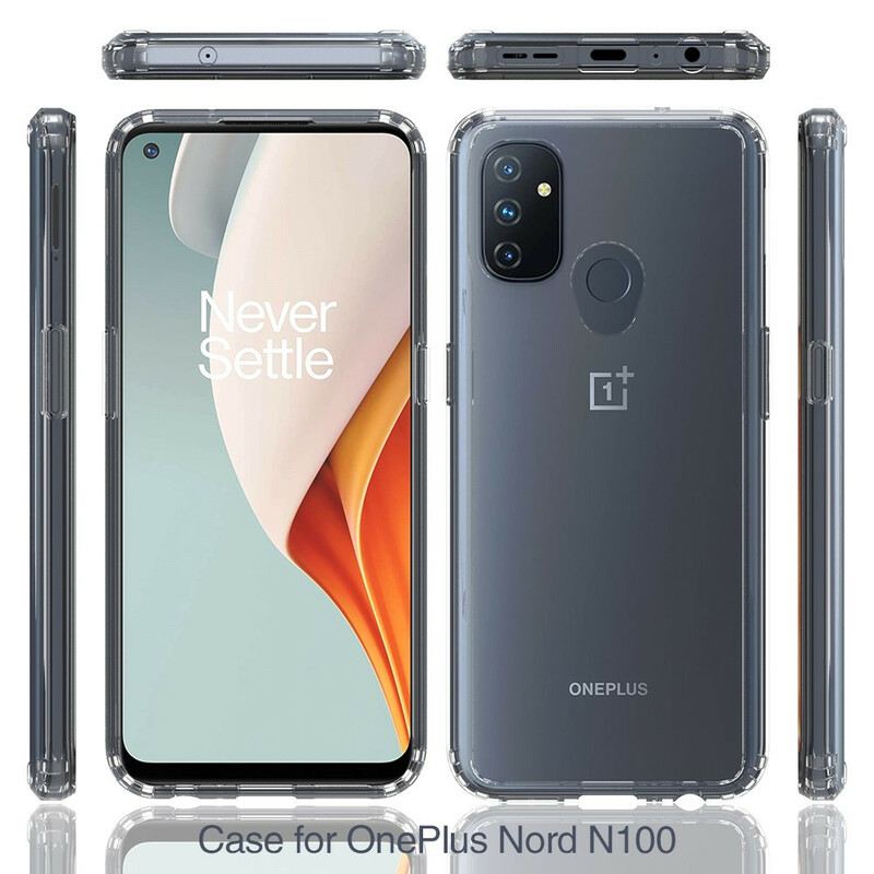 Maskica OnePlus Nord N100 Besprijekorni Hibridni Dizajn