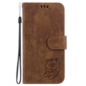 Flip Futrola Xiaomi Redmi Note 13 Pro Plus 5g Maskice Za Mobitele Slatki Tigar S Remenom