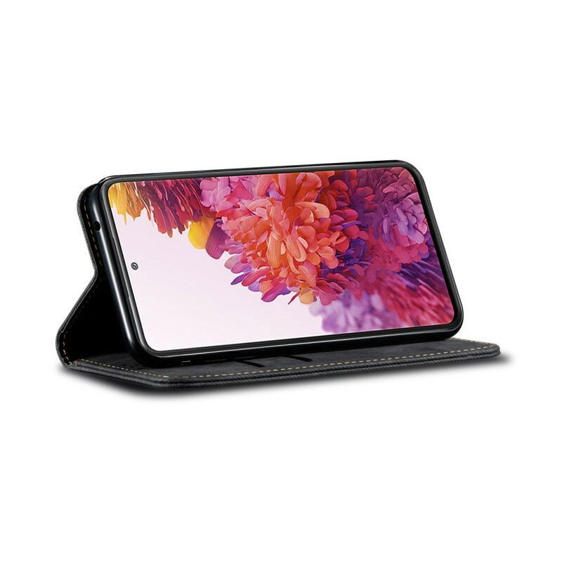 Flip Futrola Samsung Galaxy S20 FE Kožna Futrola Traper Tkanina