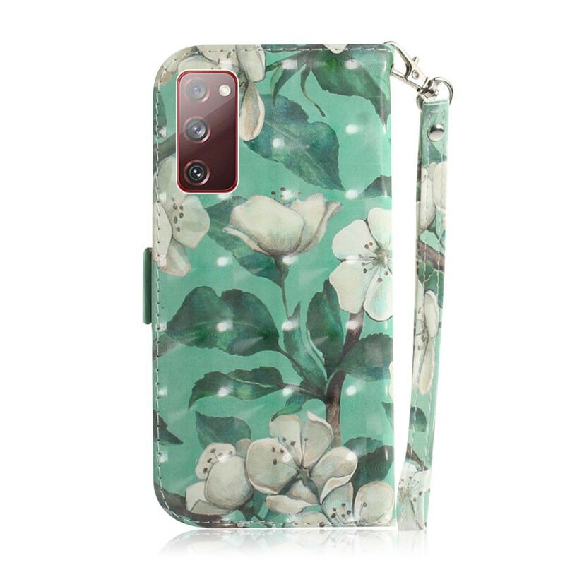 Futrola Samsung Galaxy S20 FE Cvjetna Grana S Remenom