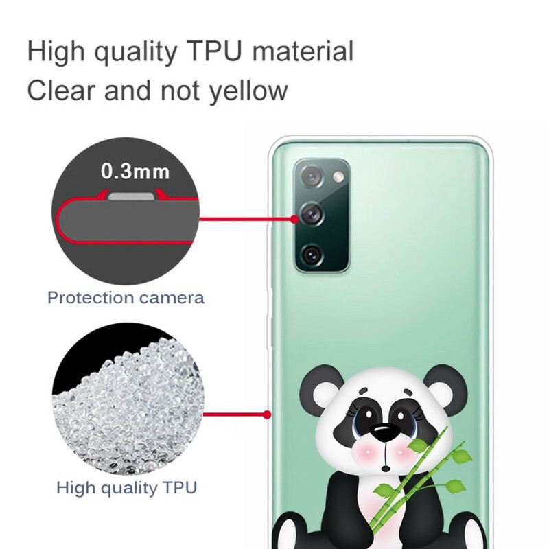 Maskica Samsung Galaxy S20 FE Besprijekorna Tužna Panda