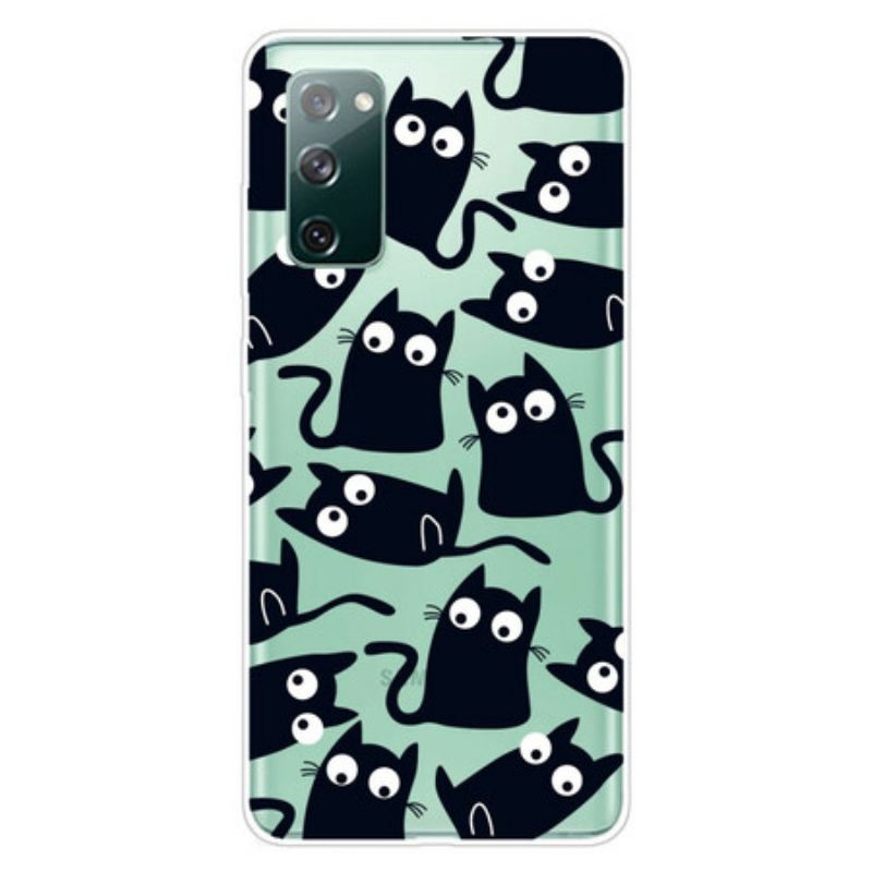Maskica Samsung Galaxy S20 FE Crni Miševi