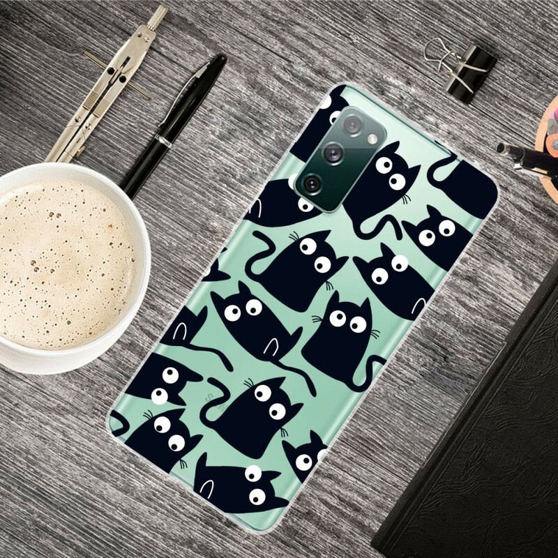 Maskica Samsung Galaxy S20 FE Crni Miševi
