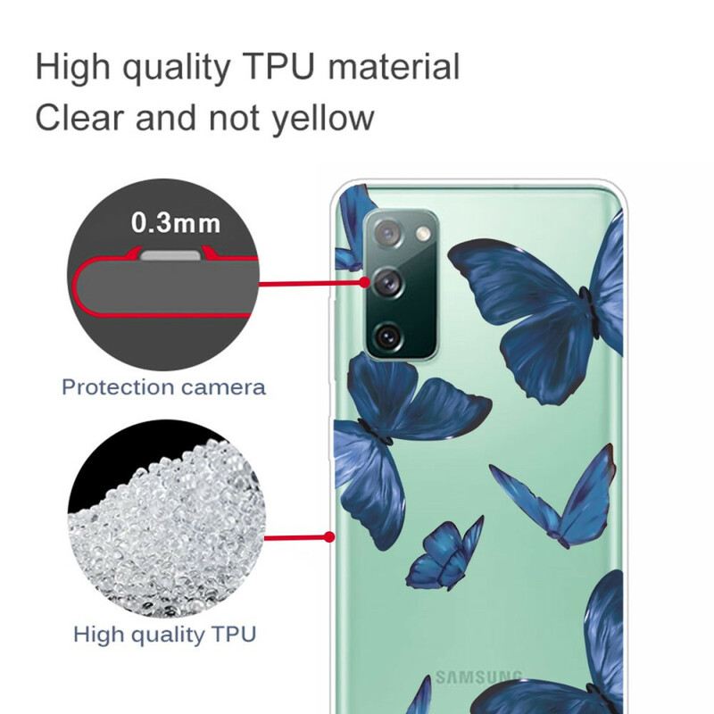 Maskica Samsung Galaxy S20 FE Divlji Leptiri