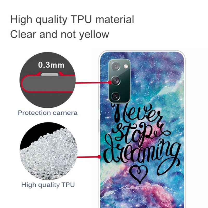 Maskica Samsung Galaxy S20 FE Nikad Ne Prestani Sanjati