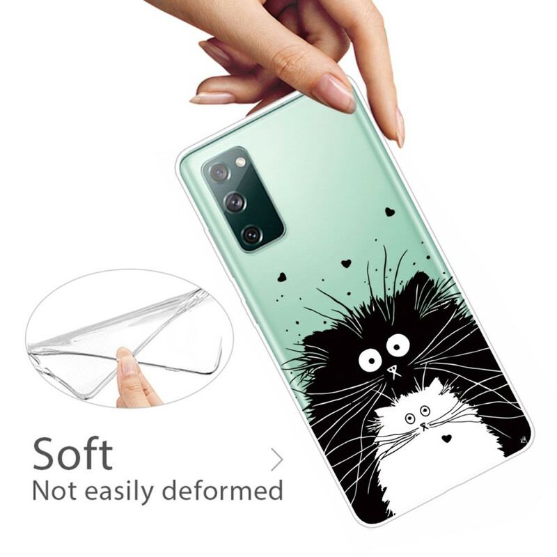 Maskica Samsung Galaxy S20 FE Pogledajte Mačke