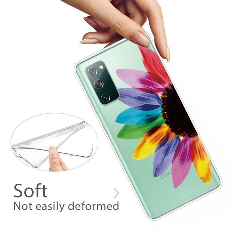 Maskica Samsung Galaxy S20 FE Šareni Cvijet