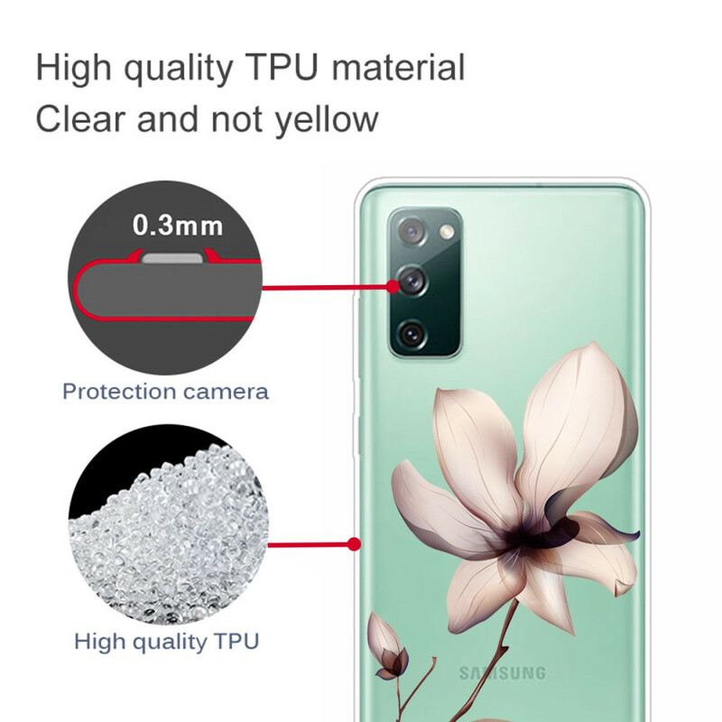 Maskica Samsung Galaxy S20 FE Vrhunski Cvjetni